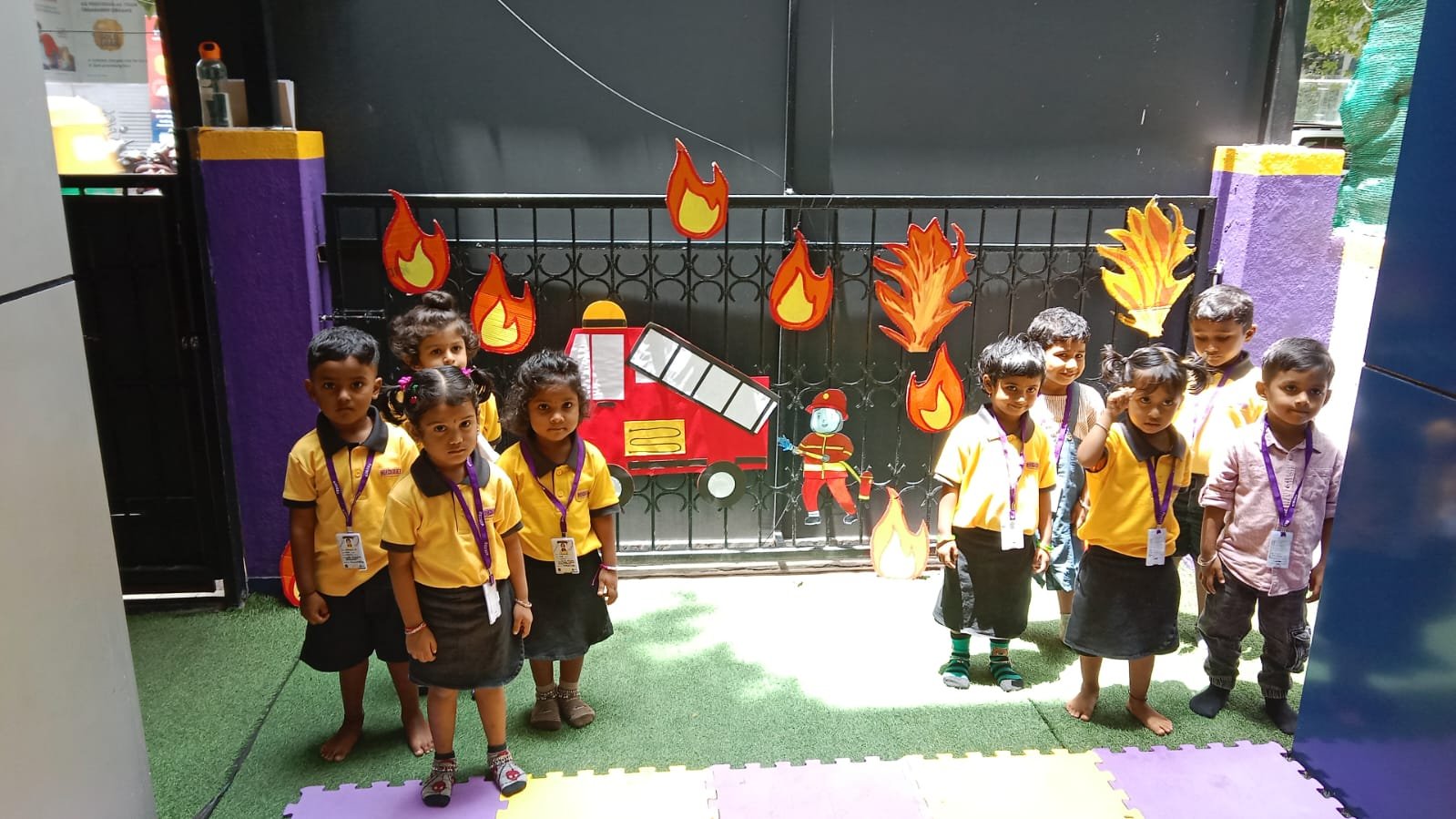 fire-drill-kidzee-kalyan-nagar