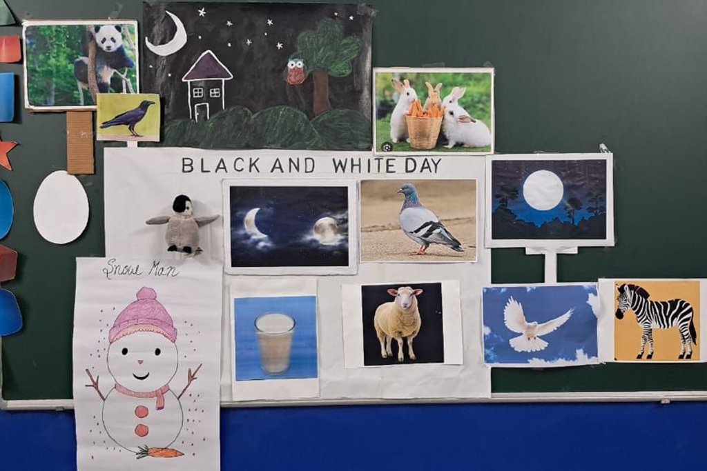 Kidzee Kalyan Nagar -  Black & White Day